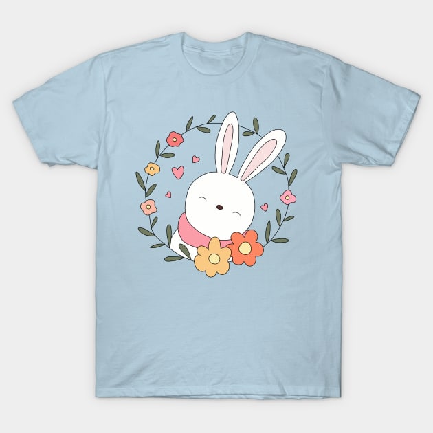 Little Bunny T-Shirt by valentinahramov